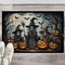 Edge Collections - 18" x 27" - Multicolor - Witches Spooky Halloween Doormat Indoor Outdoor - 1 Piece